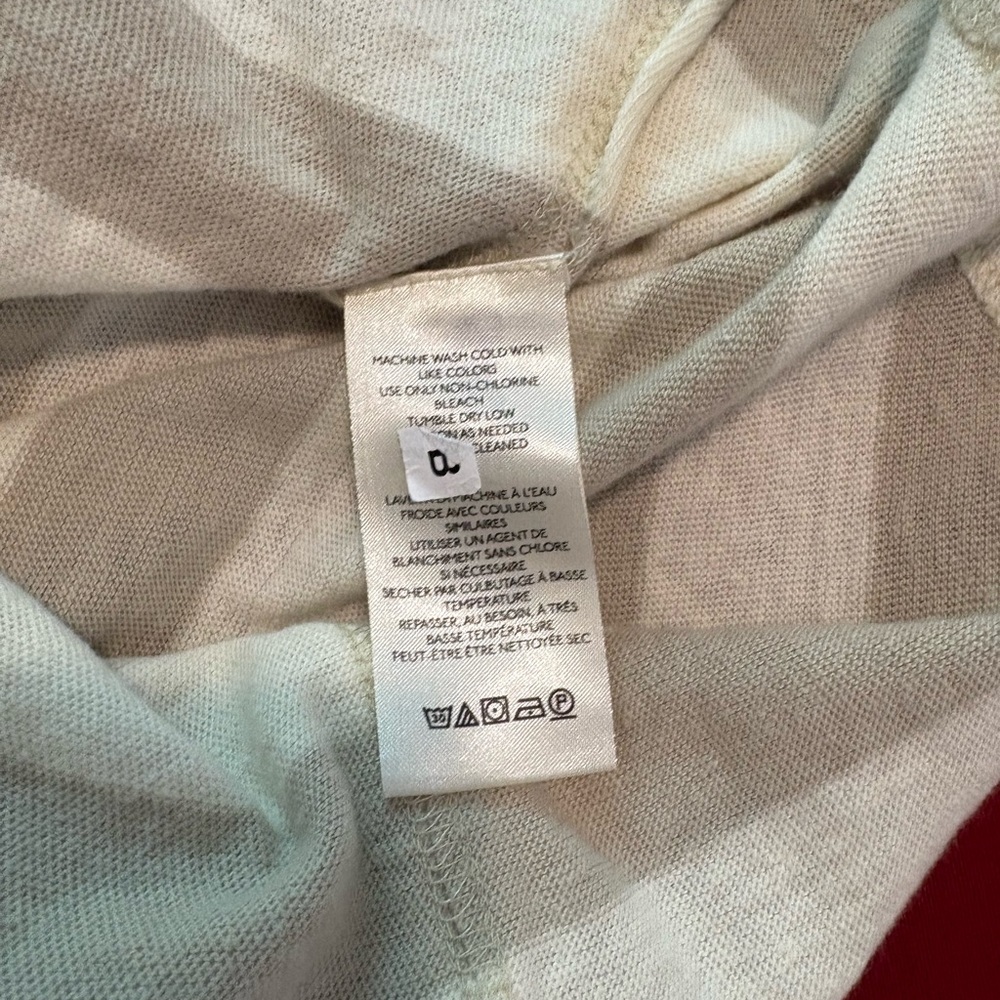 Free People x We The Free Sail Away Long Sleeve In Natural Combo Small - Picture 7 of 8